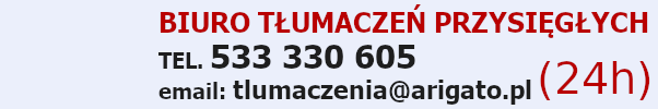 Tumacz wgierski - Telefon: 533 330 605